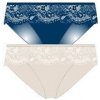 Cotonella 2 PACK nohavičky Essentials GD489 Brief Farebná