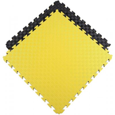 Tatami Puzzle podložka oboustranná, 100 × 100 × 3 cm, červenočerná - Tatami