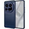 Techsuit Carbon Shield TPU puzdro pre Xiaomi 15 Ultra - Modrá KP36929