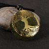 BudNej amulet HARMÓNIA a RODINA z olivínu MN6004