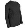 TRIČKO GURKHA ELASTICKÉ S DLHÝMI RUKÁVMI - ČIERNA