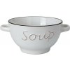 Siaki Collection Kameninová miska na polievku Soup 650 ml krémová