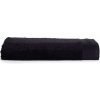 The One Towelling T1 DELUXE100 Black 100 x 180 cm