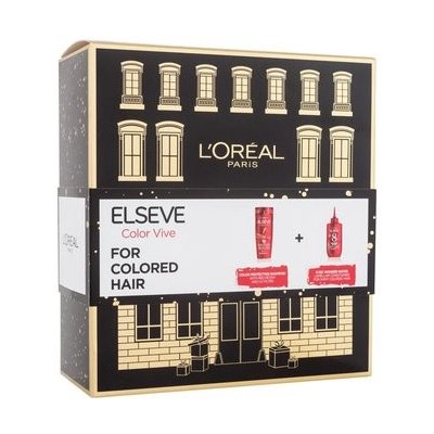 L'Oréal Paris Elseve Color Vive šampon 250 ml + balzám na vlasy Elseve Color Vive 8 Second Wonder Water 200 ml darčeková sada