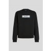MIKINA KARL LAGERFELD JEANS KLJ REG REFLECTIVE LOGO SWEAT BLACK