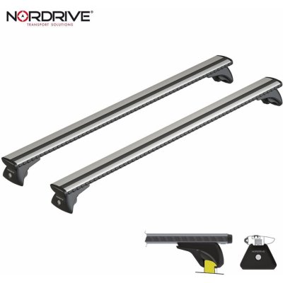 Priečniky Nordrive Silenzio 120cm N15105