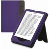 Puzdro KW Mobile Double Leather - KW5626105 - pre Amazon Kindle Paperwhite 5 (2021) - šedá, fialová (KW Mobile obal na Amazon Kindle Paperwhite 5 (2021), vrecko, stojan, AutoSleep, motív Double Leathe
