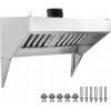 SucceBuy Gastronomický digestor 150x76x90CM s 2 odnímateľnými filtračnými sieťkami