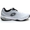 Pánska tenisová obuv Lotto Mirage 300 Clay All White/All Black/Vapor Gray EUR 42,5