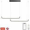 Immax NEO PATTINI 07226L inteligentné závesné svietidlo dvojité 1600-2800MM 53W/3640lm, čierna