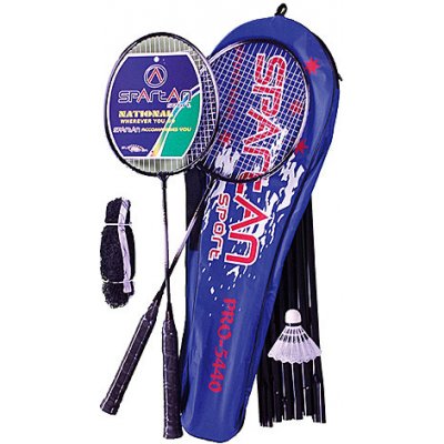 Badmintonový set Deluxe s 2 raketami - Spartan