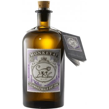 Monkey 47 Dry Gin 47% 0,5 l (čistá fľaša)