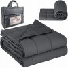 Ruhhy 19532 Záťažová prikrývka antistresová 8 kg sivá 150x200