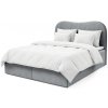 Wilsondo Manželská boxspring posteľ s úložným priestorom Ambra Lux 160x200 - sivá
