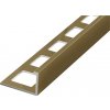 SP3 ukončovacia lišta L ACARA, PREMIUM, hliník elox bronz, 8 mm, 2,5 m