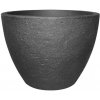 Geli Stone Kvetináč, 50 x 38 cm, polyetylén, antracit