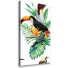 Vertikálny foto obraz na plátne Tropické vtáky 50x100 cm
