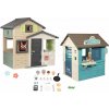 Set domček Priateľov s plnými dverami a bufet Friends Evo Life Playhouse Smoby so zmrzlinárňou rozšíriteľný