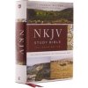 NKJV Study Bible, Hardcover, Burgundy, Full-Color, Comfort Print (Thomas Nelson)(Pevná)