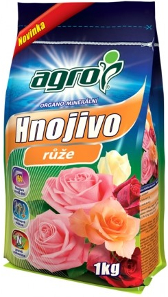 Nohel Garden Hnojivo AGRO organo-minerálne na ruže 1 kg