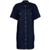 Levis Krátke šaty ELOWEN WESTERN DRESS Modrá