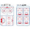 Trénerská tabuľa BLUE SPORTS Clipboard Goalie