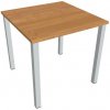 Hobis Pracovný stôl Uni, 80x75,5x80 cm, jelša/sivá