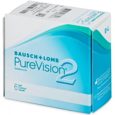 Bausch & Lomb PureVision 2 HD 6 šošoviek Dioptrie: +3.50, Zakrivenie: 8.6, Priemer: 14.00