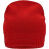 Myrtle Beach Čepice MB 7925 s fleecovou podšívkou, pletená COT03792500499-red Červená UNI