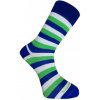 BX-STRIPY BLUE bambusové ponožky BAMBOX