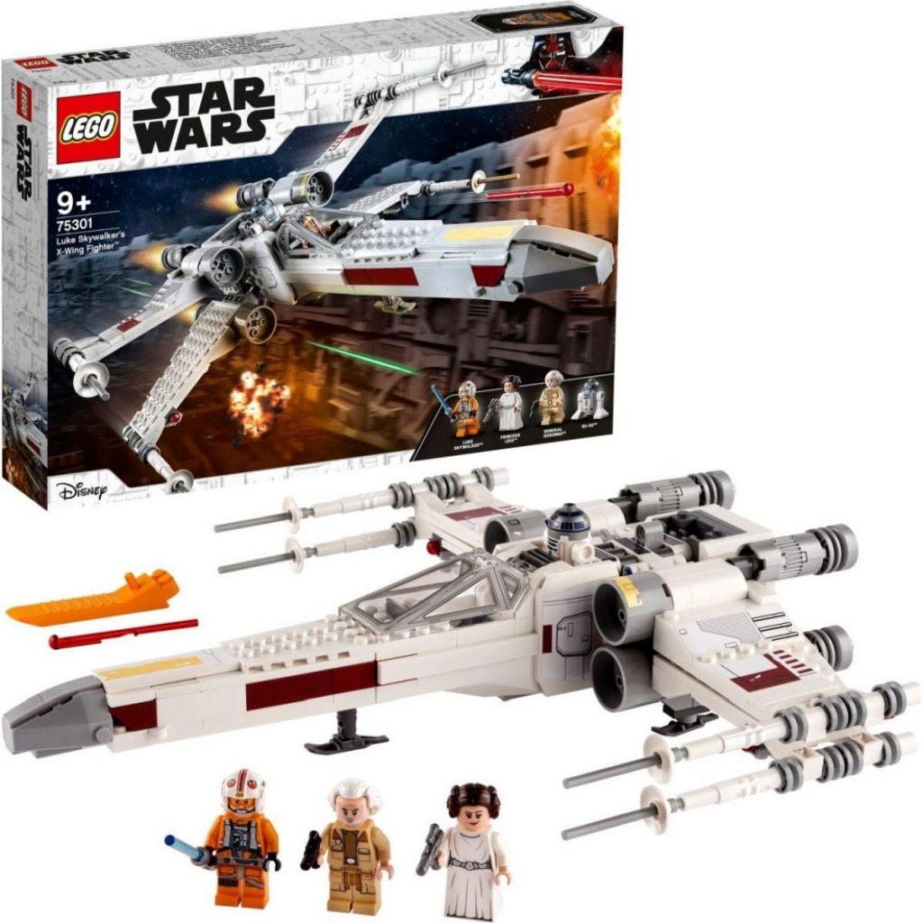 LEGO® Star Wars™ 75301 Stíhačka X-wing Luka Skywalkera od 31,1 € -  Heureka.sk