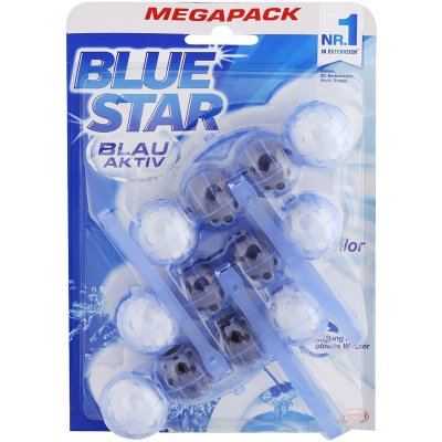 BLUE STAR WC blok s chlórom 3 x 50 g