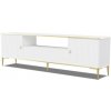 ARTBm Tv stolík PETRA | biela