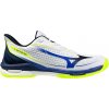 Pánska tenisová obuv Mizuno Wave Exceed Tour 7 AC White/Dazzling Blue/Lightning EUR 44,5
