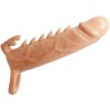 Pretty love - emmit penis sleeve + clitoris stimulator flesh