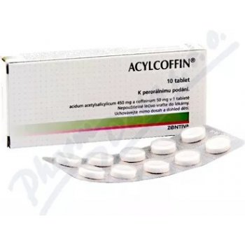 Acylcoffin tbl.10 x 450 mg/50 mg