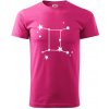 Súhvezdie - Gemini - Blíženci - Klasické pánske tričko vyššej gramáže - M ( Purpurová )