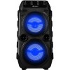 Prenosný reproduktor Kuchenne Głośnik Tuba Radioodtwarzacz Odtwarzacz Bazooka Audio systém RGB LED čierny 700 W