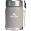 Stanley Termoska na jedlo s lyžičkou/vidličkou The Legendary Classic Food Jar 400ml Ash 2.0