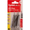 Fischer Rozperná hmoždinka SX Plus, 8 x 65 S vr. skrutiek A2, 4+4 ks (blister)