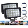 2ks PRACOVNÁ LAMPA 15 LED halogénová 45W 12V 24V