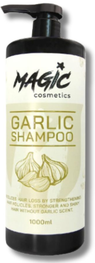 Magic Cosmetics Garlic Shampoo cesnakový šampón proti vypadávaniu vlasov 1000 ml