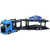 Bburago Kamion Multicar Carrier Scania 770S Black + Lamborghini Urus 1:43