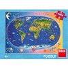 Dino Toys Puzzle Dětská mapa 300 XL