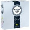 Kondómy Mister Size 36 ks 49 mm, kondómy s nominálnou šírkou 47–69 mm