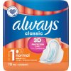 Always Classic normal hygienické vložky 10 ks