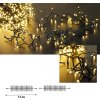 LED svetelná reťaz 400 LED CLUSTER - spájatelná LE - LK300CO