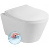 Sapho Keramika - WC závesné Avva, Rimless, biela 100314