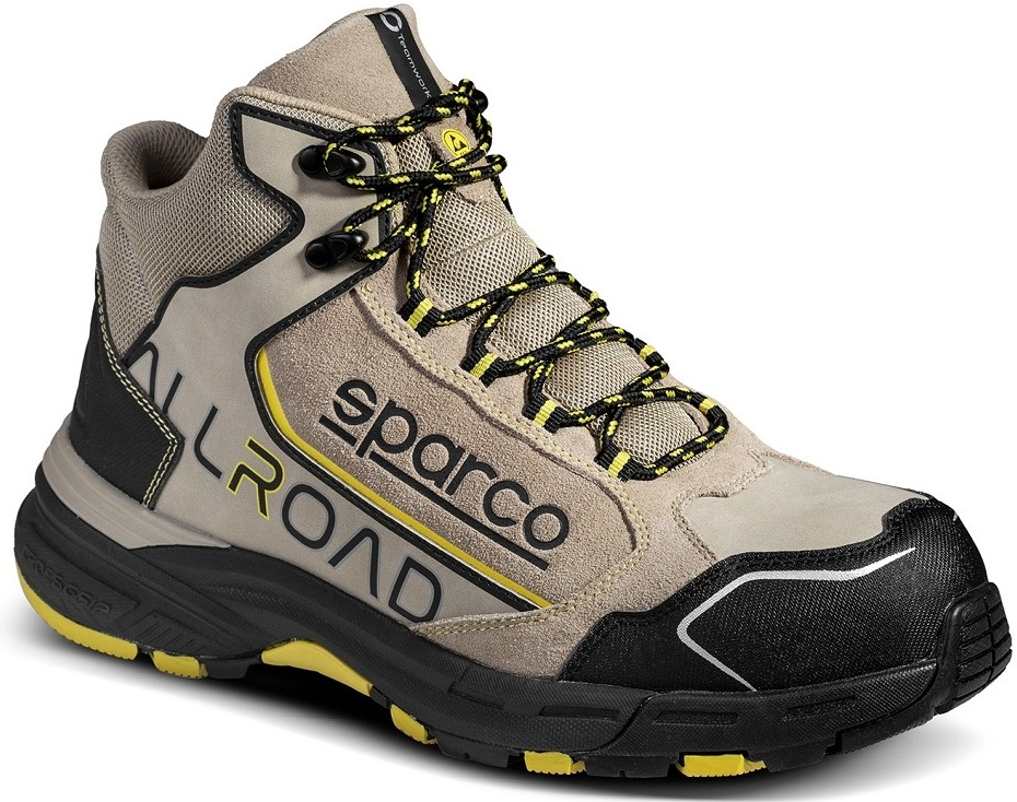 Sparco STONE ESD S3 SRC HRO Bezpečnostná obuv Béžová-Čierna
