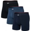 Boxerky SAXX VIBE XTRA SUPER SOFT BB FLY 3PK Man veľkosť L
